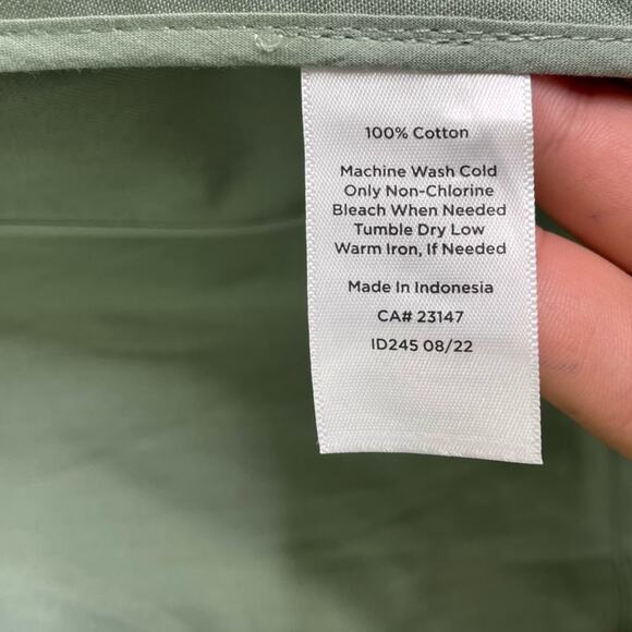 Talbots light green button down utility jacket women's size Small - Picture 8 of 10